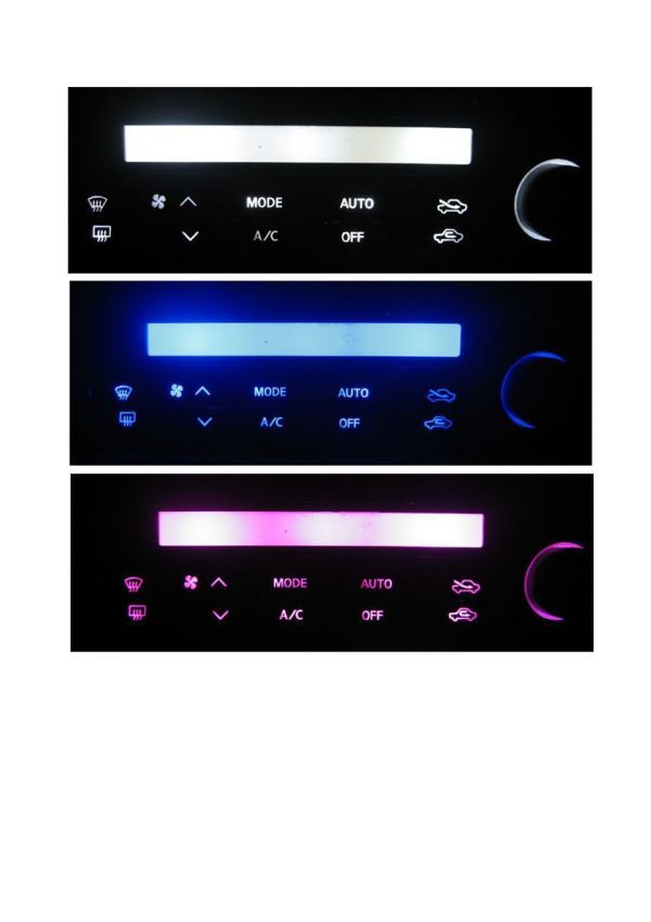 ER34 前期 スカイライン! エアコン照明用LED 1台分セット☆ ホワイト拍卖