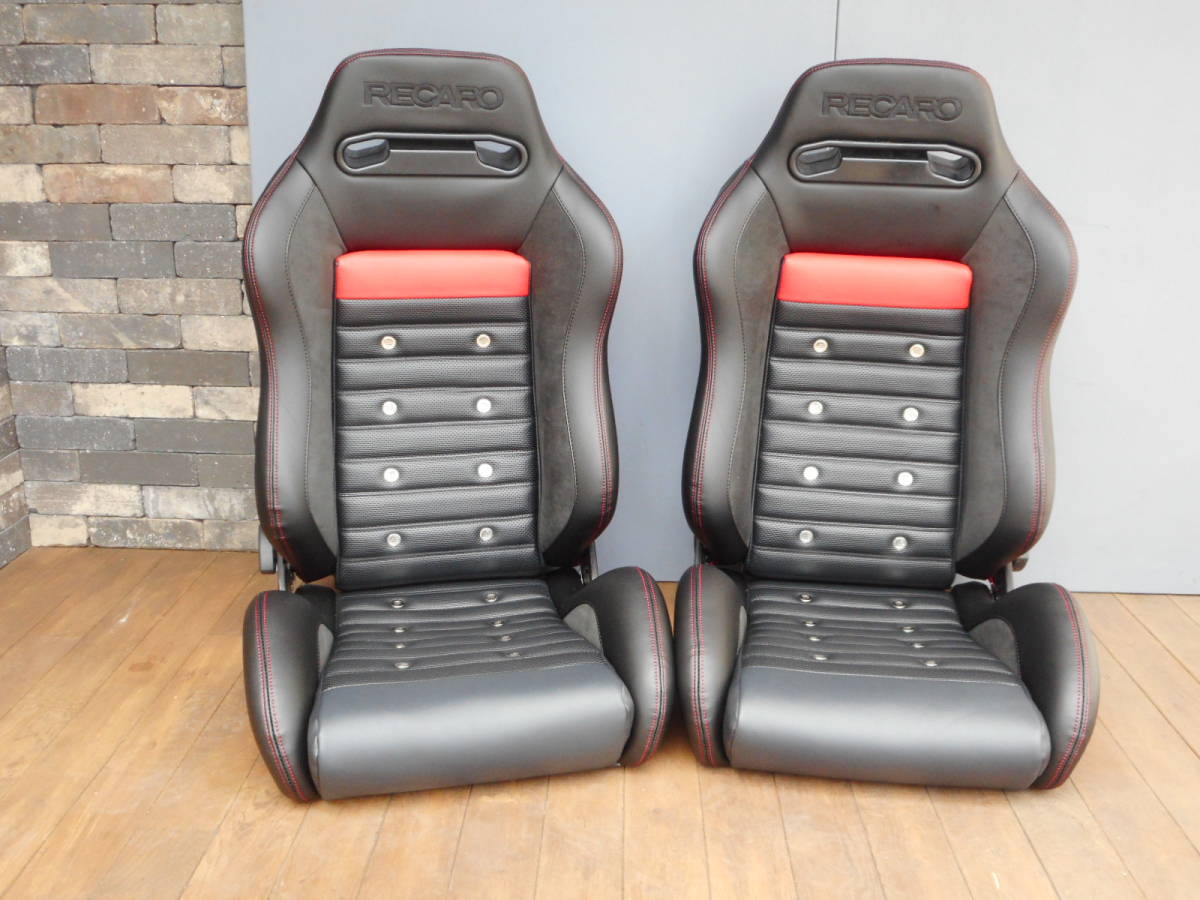 recaro SRカスタム 張替え済 未使用 2脚セット 。。。 12拍卖