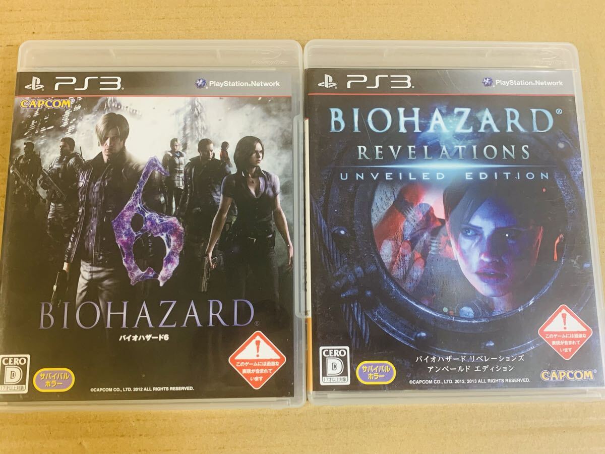 PS3ソフト 2本セット バイオハザード6 + リベレーションズ アンベールド エディション★プレイステーション3 (E)拍卖
