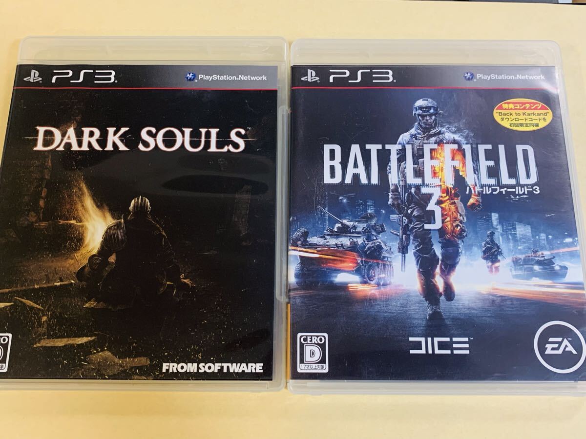 PS3ソフト 2本セット★ダークソウル バトルフィールド3 プレイステーション3 (F) プレステ3拍卖