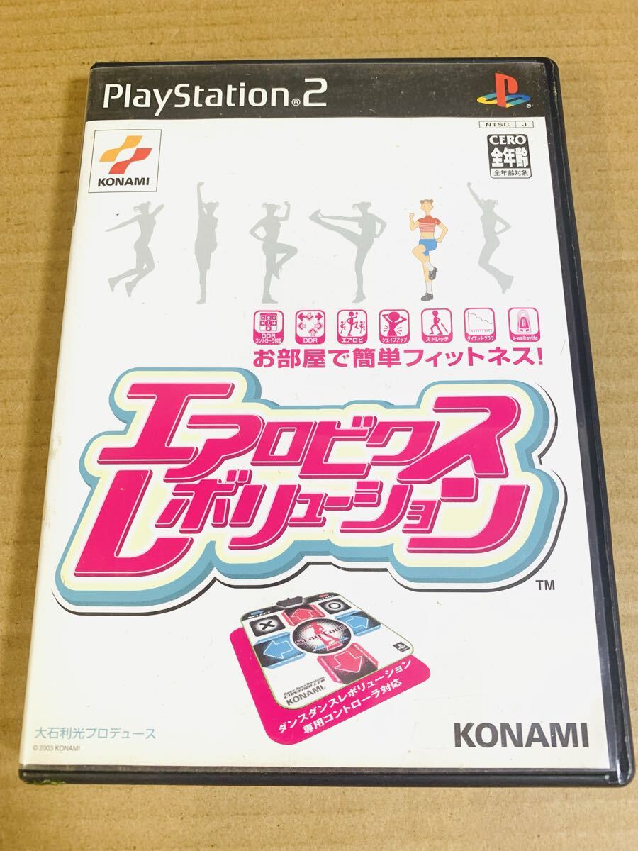 PS2ソフト エアロビクスレボリューション /プレイステーション2 (Q)拍卖