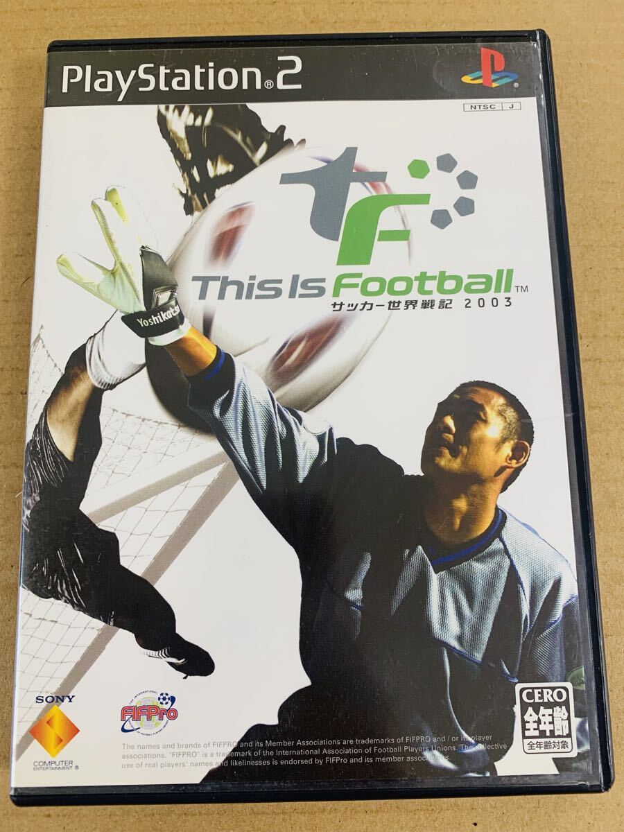 PS2ソフト This is Football サッカー世界戦記 2003 プレイステーション2 (Q)拍卖