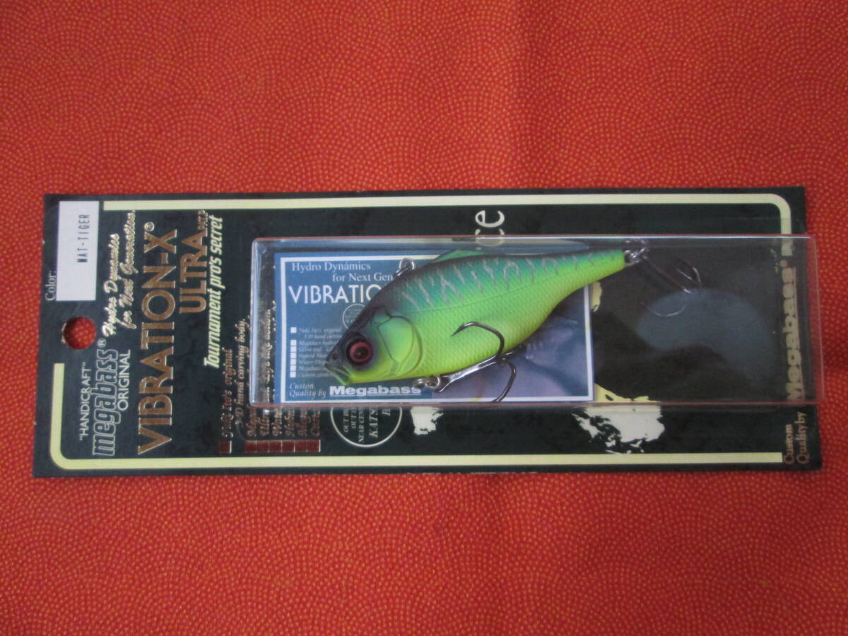★新品未開封★ メガバス バイブレーション-Xウルトラ 【 MATーTIGER マットタイガー 】 Megabass VIBRATION-X ULTRA拍卖
