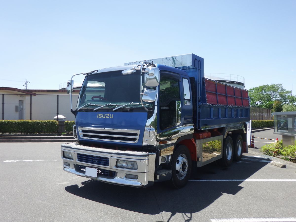 ★11月決算セール/ギガダンプ/新明和製/自重計あり/フロント可動バンパー/リア電動コボレーン付き/ツーデフ/ETC★拍卖