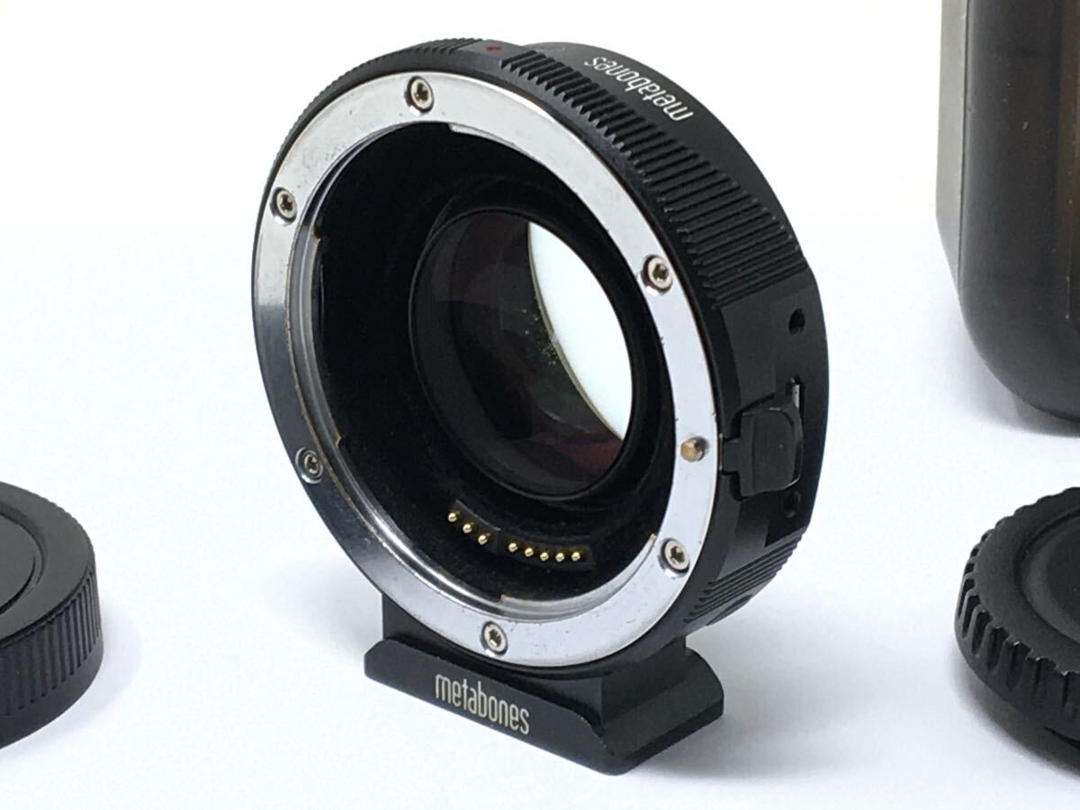 メタボーンズ 電子接点付マウントアダプター Speed Booster ULTRA 0.71x II T METABONES MB_SPEF-E-BT4 ソニー E / キヤノン EF拍卖