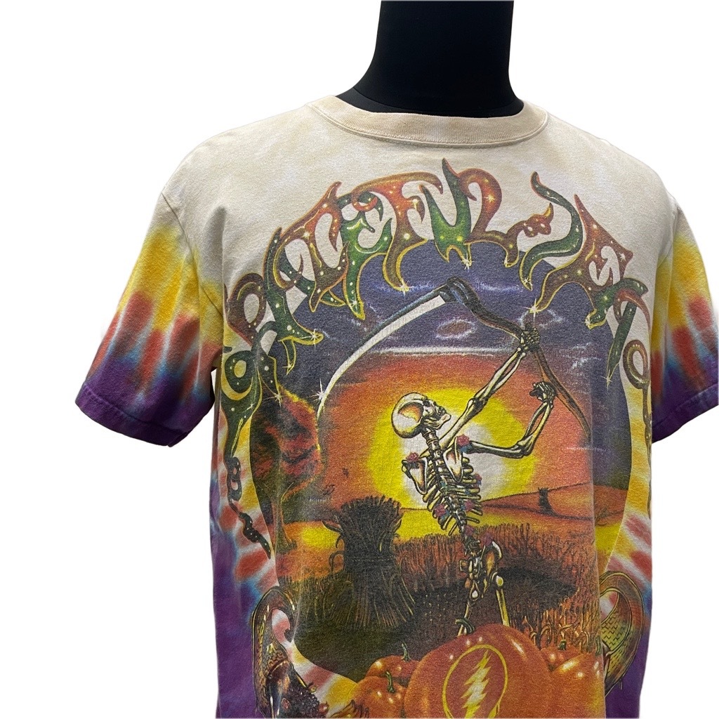 00’s Mサイズ GRATEFUL DEAD タイダイ Tシャツ / 1994 FALL TOUR 両面 オフィシャル SUNDOG バンド ロック グレイトフルデッド拍卖
