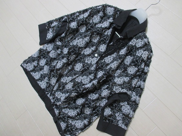 Fauna and Flora*ちび寛 ジャガードタックプルオーバーブラウスシャツ 日本製拍卖