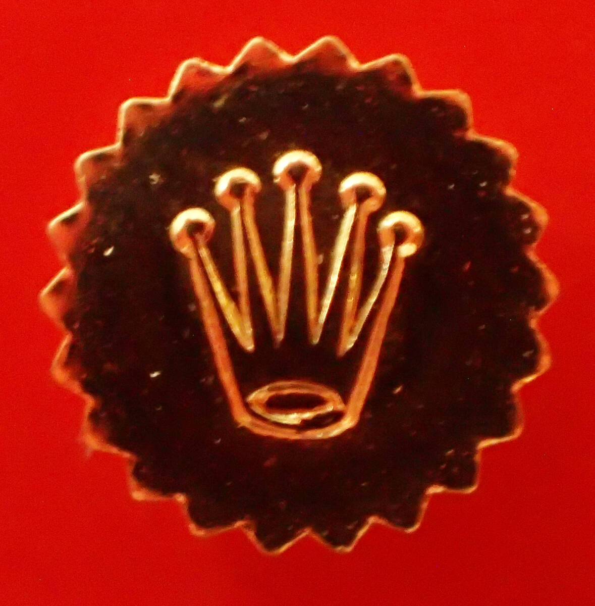 ROLEX ロレックス 純正 金 リューズ 竜頭 4.9mm 椀ロゴ プレジョン チェリーニ【1】拍卖