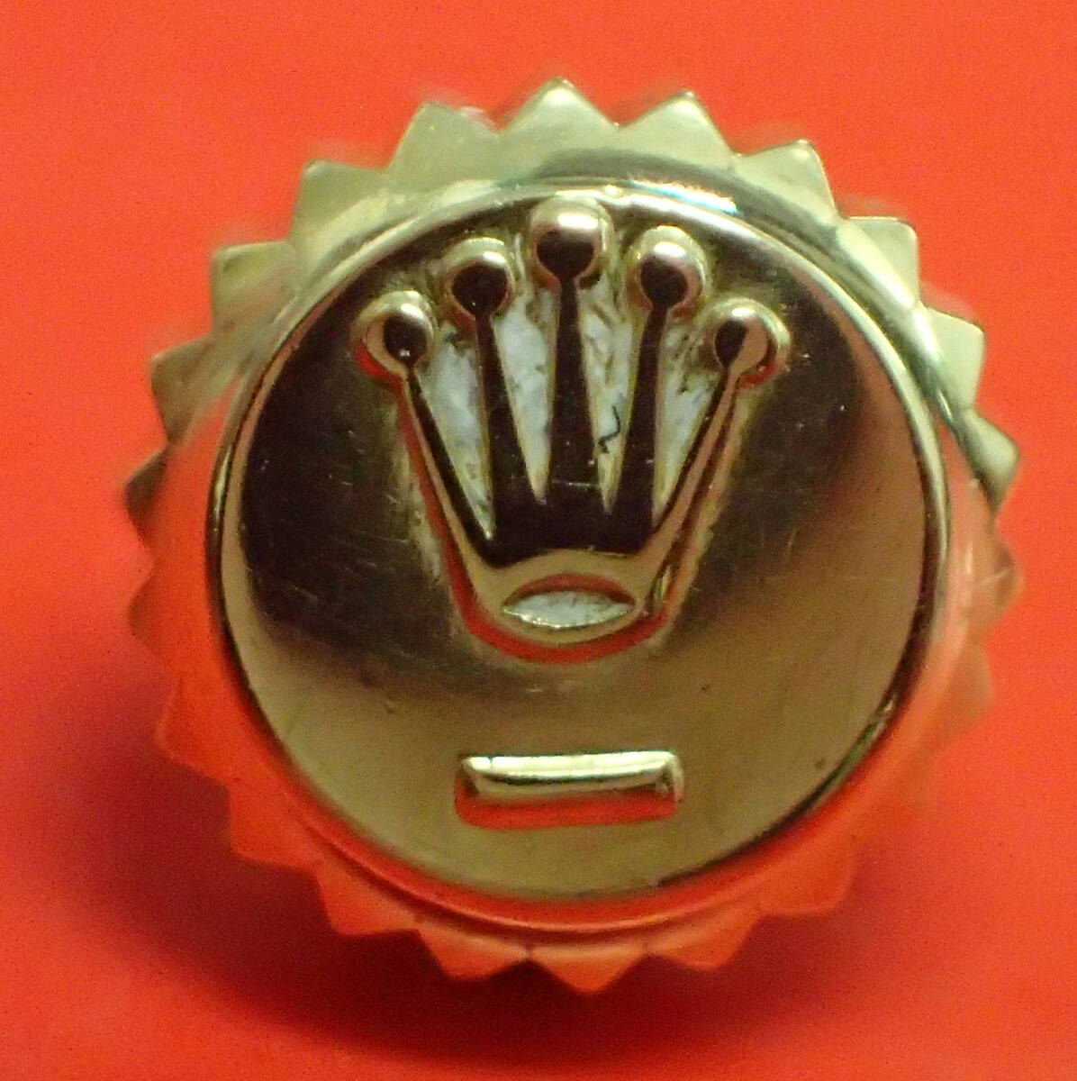 ROLEX ロレックス 純正 603-8 金 リューズ 竜頭 6mm デイトジャスト GMT 16203 16233 16263 16238 16713 16718 16758 18238【5】拍卖