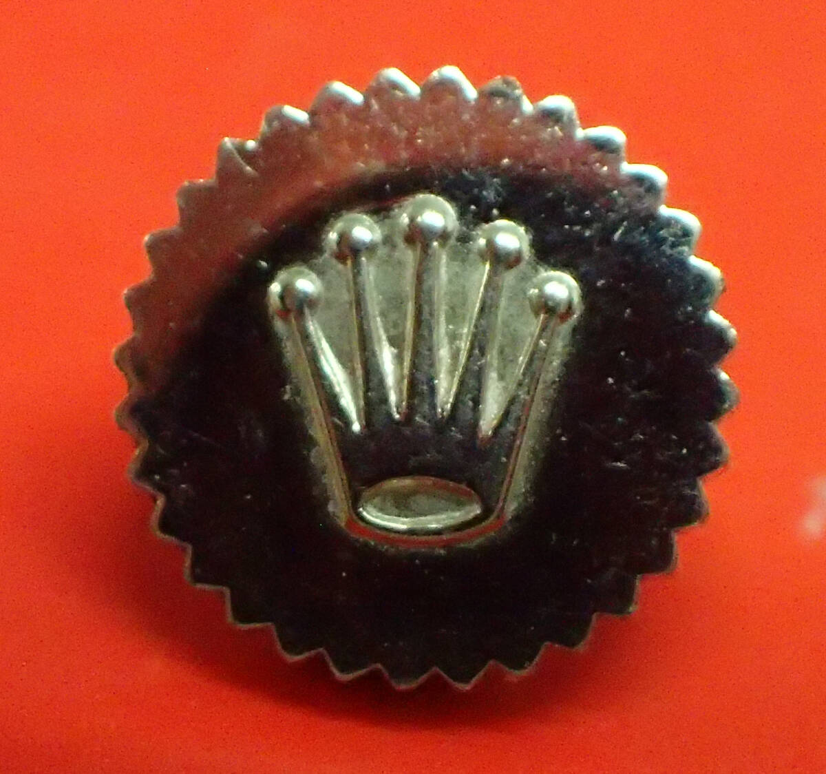 ROLEX ロレックス 純正 ホワイトゴールド リューズ 竜頭 4.8mm プレジョン チェリーニ【1】拍卖