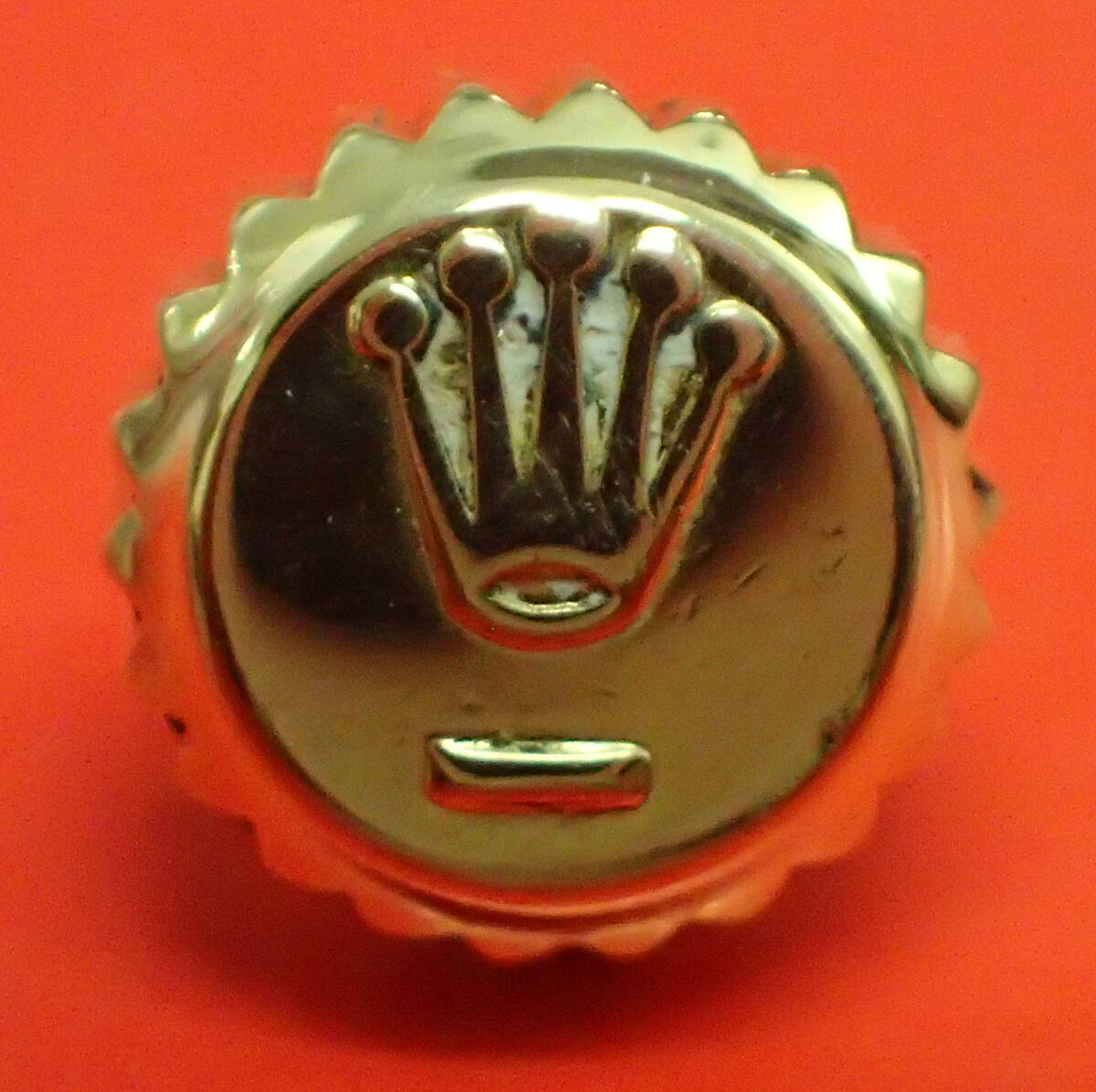 ROLEX ロレックス 純正 603-8 金 リューズ 竜頭 6mm デイトジャスト GMT 16203 16233 16263 16238 16713 16718 16758 18238【14】拍卖