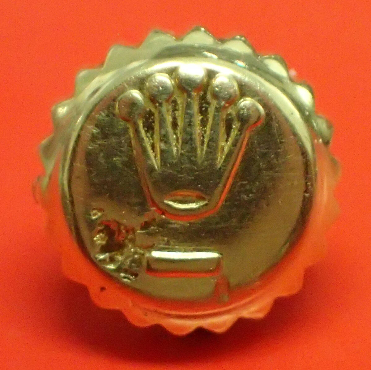 ROLEX ロレックス 純正 603-8 金 リューズ 竜頭 6mm デイトジャスト GMT 16203 16233 16263 16238 16713 16718 16758 18238【11N】拍卖