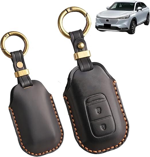 新型 ヴェゼル RV系 本革キーケース キーカバー 落下キズ防止拍卖