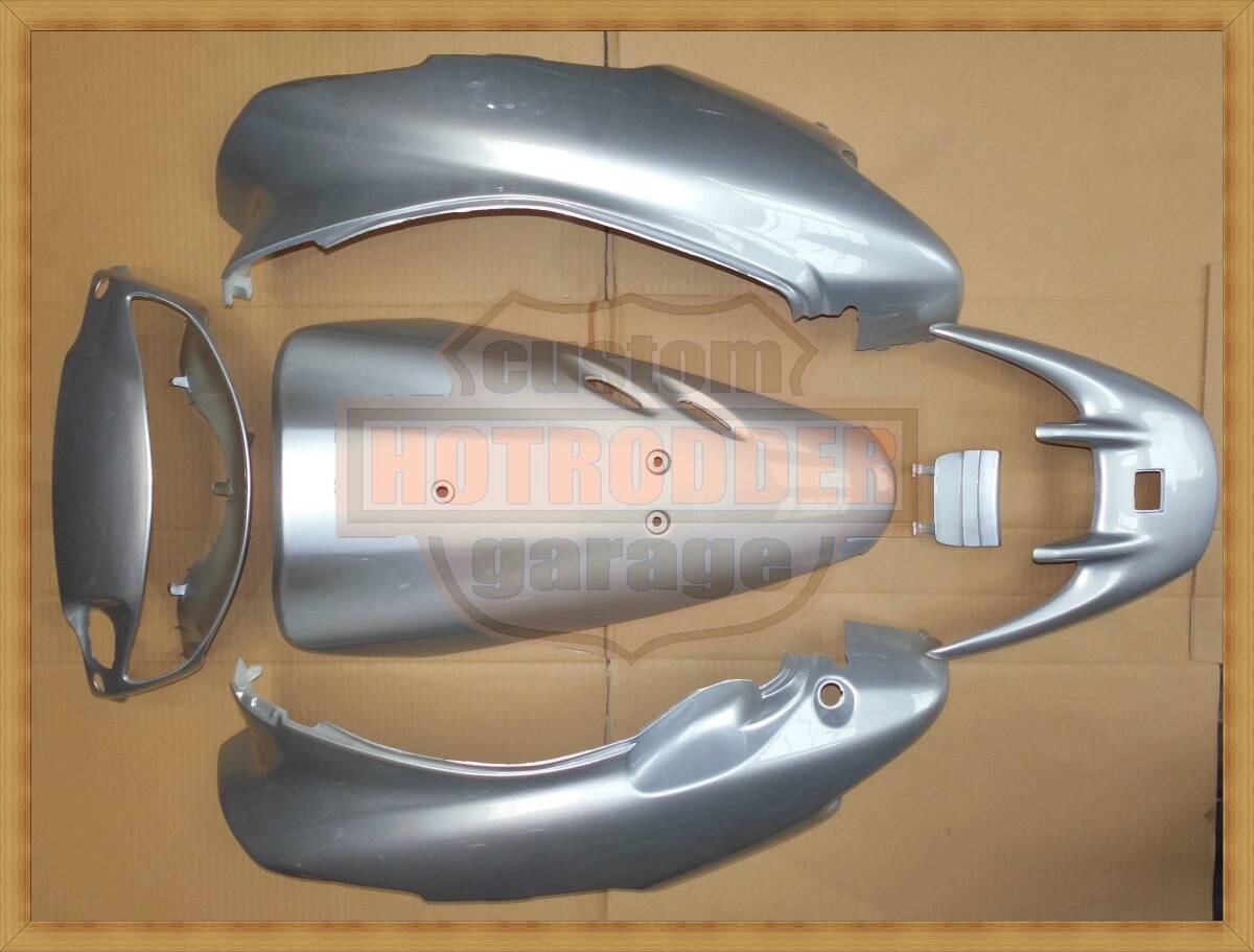 __★ライブDIO-ZX AF35-2型用★新品 外装 セット 銀★全5色有 高品質の台湾製★カウル カバー 一式★AF34 ディオNH-373Mシルバー拍卖