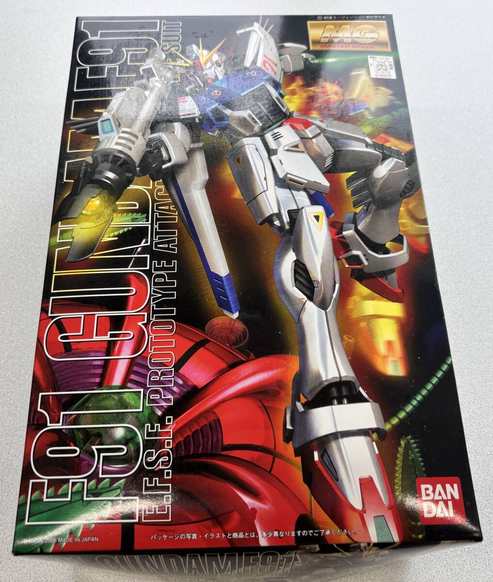 MG 1/100 ガンダムF91 内袋未開封 未組み立て 機動戦士ガンダムF91 ガンプラ プラモデル拍卖