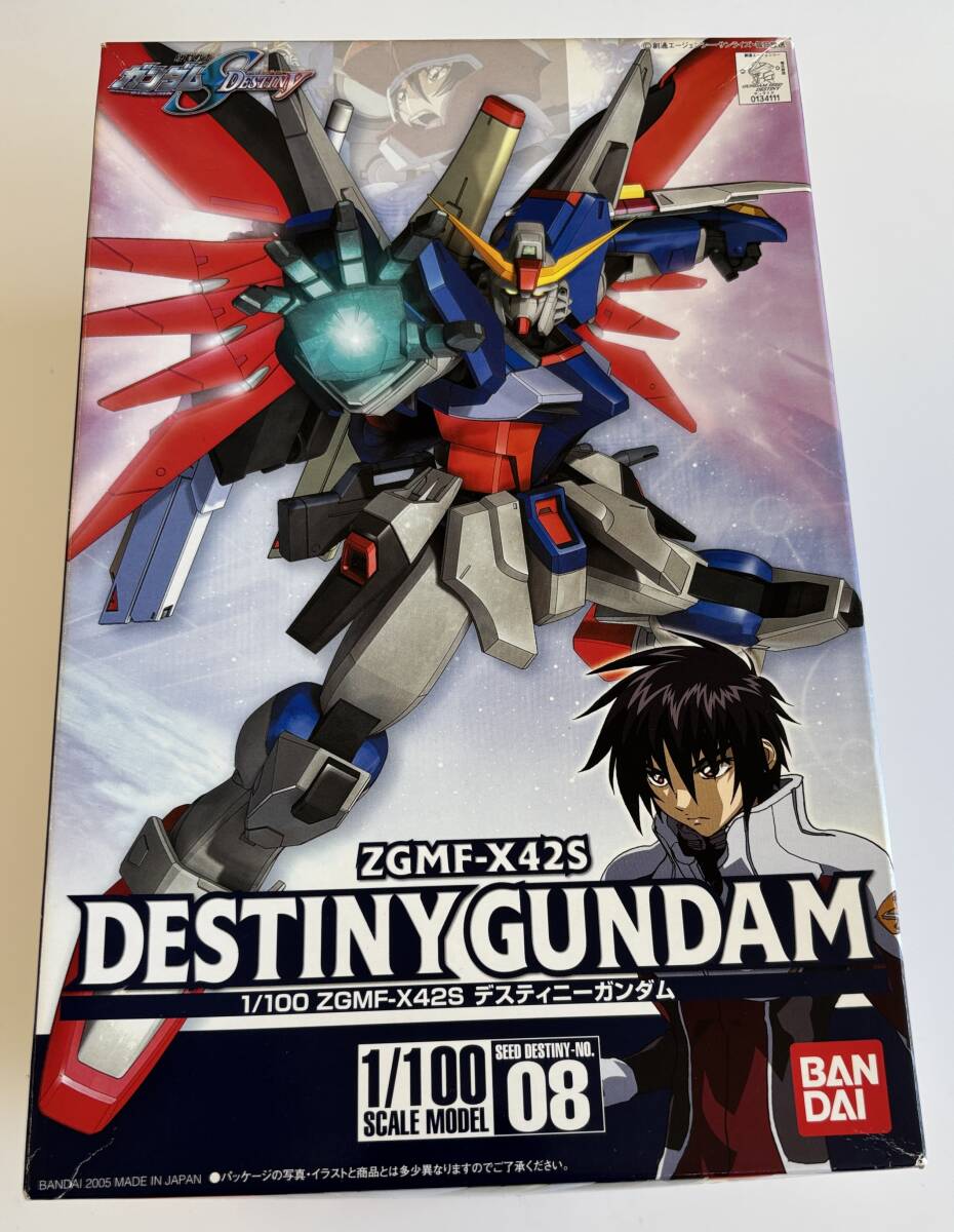 【初回特典付き】1/100 デスティニーガンダム ZGMF-X42S DESTINY GUNDAM 内袋未開封 未組立品 機動戦士ガンダムSEED DESTINY拍卖