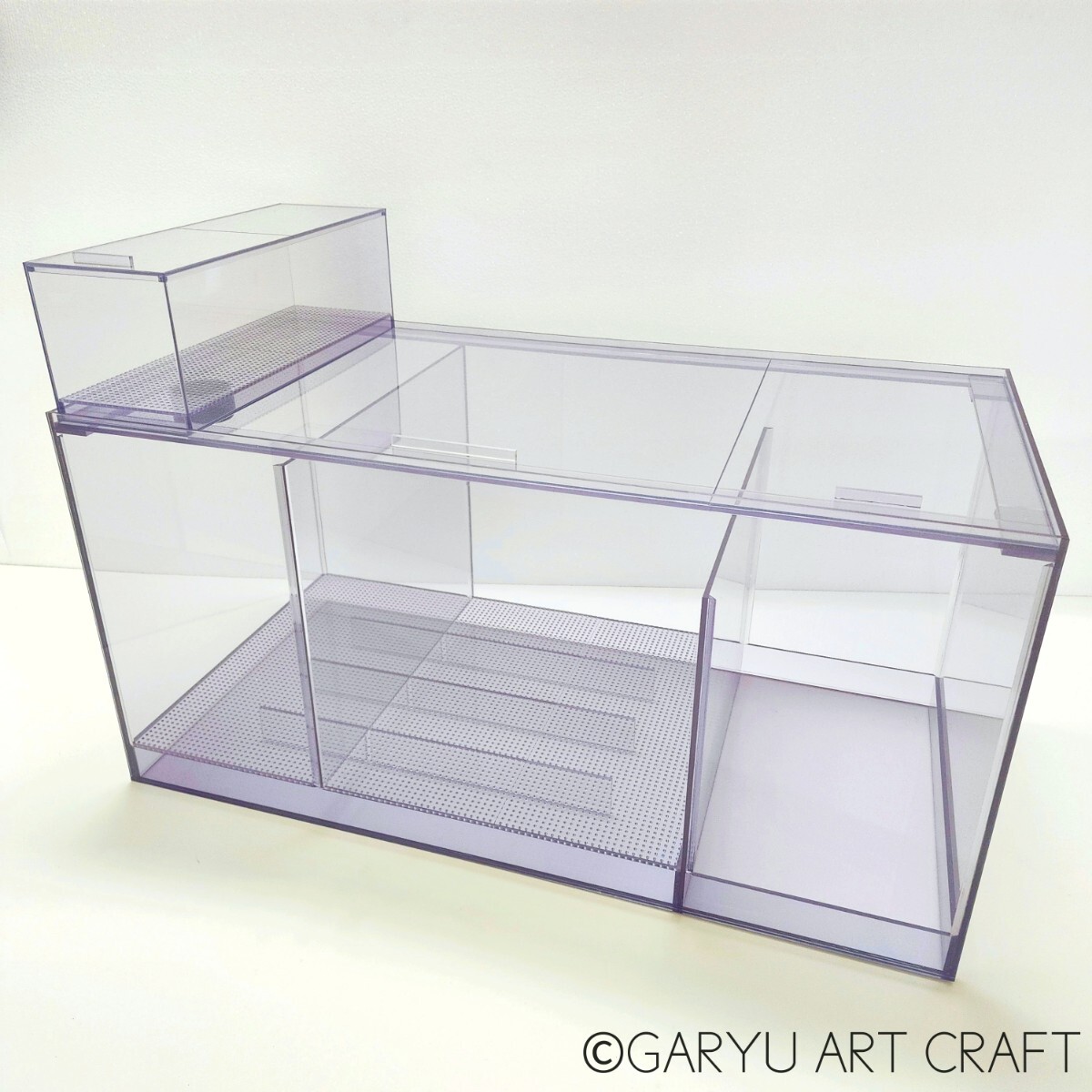 □国産3層式濾過槽□W700×D400×H400□BASIC-MODEL□GARYU ART CRAFT□ オーバーフロー水槽用□ウールボックス等完備□拍卖