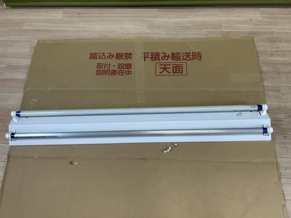 【中古】厨房 直管LEDランプ 直管型LED照明専用灯具 09-0080 キッチン照明 動作品☆神戸or大阪も直接引取限定拍卖