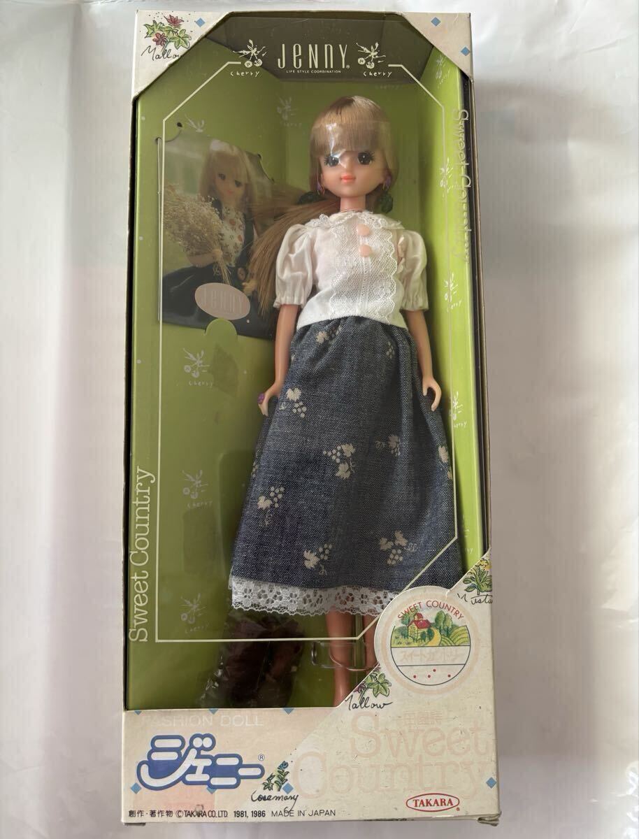 タカラ TAKARA ジェニー スイートカントリー 田園詩 バービー sweet country 旧ジェニー 昭和 初代ジェニー拍卖