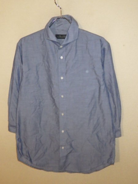 z9422 NANO-UNIVERSE ナノユニバース 7分丈シャツ 激安拍卖