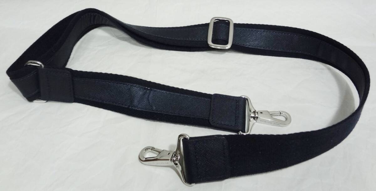 【美品】PELLE MORBIDA ペッレモルビダ ビジネスバッグ ショルダーベルト ストラップ ダークネイビー レザー拍卖