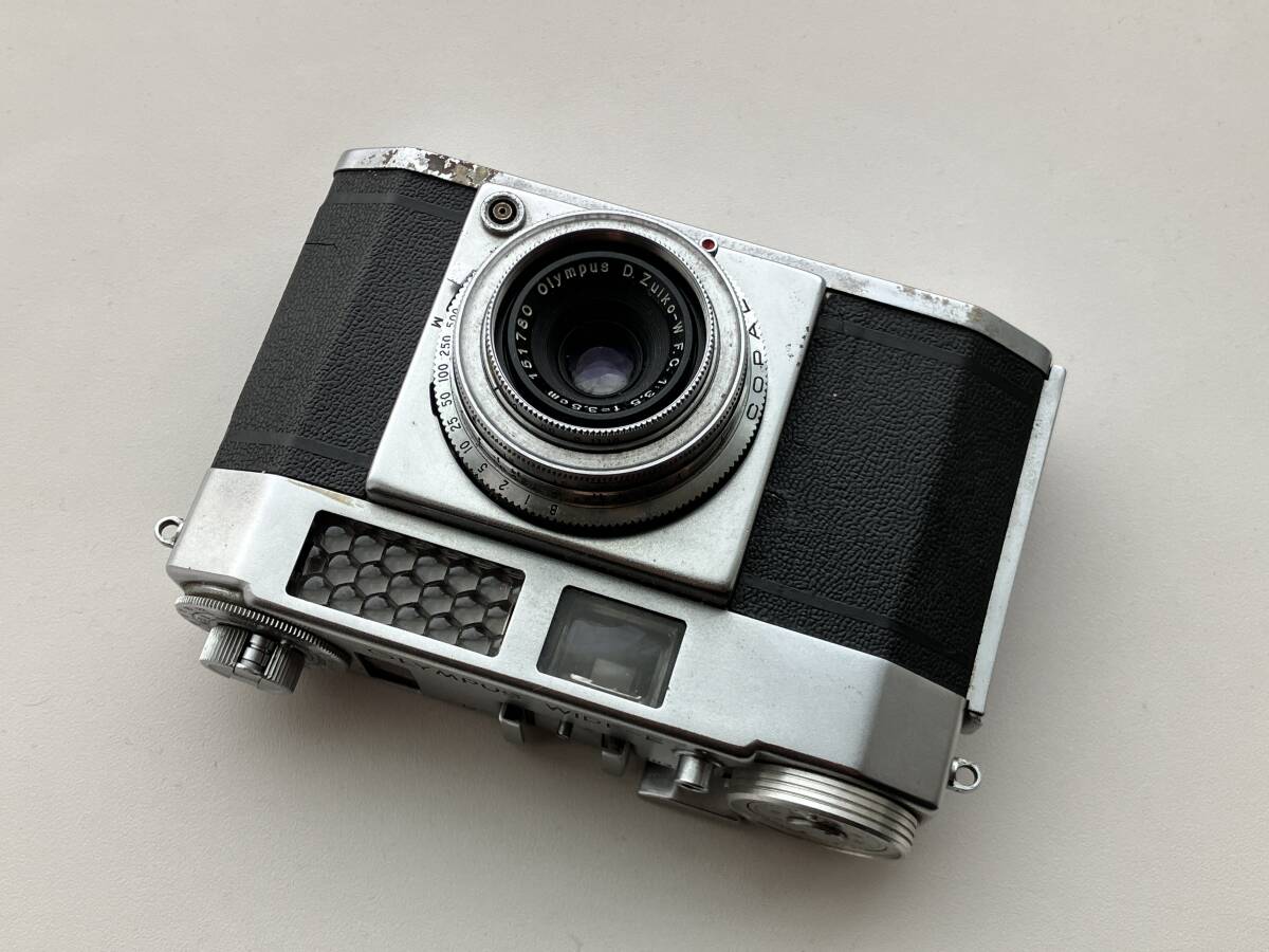 【未整備品】オリンパス ワイドE 型 ボディ OLYMPUS WIDE-E D.Zuiko-W F.C. 3.5cm F3.5 拍卖