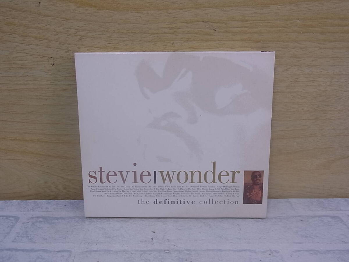 △J/218●洋楽CD☆スティービー・ワンダー Stevie Wonder☆The Definitive Collection☆2枚組☆中古品拍卖
