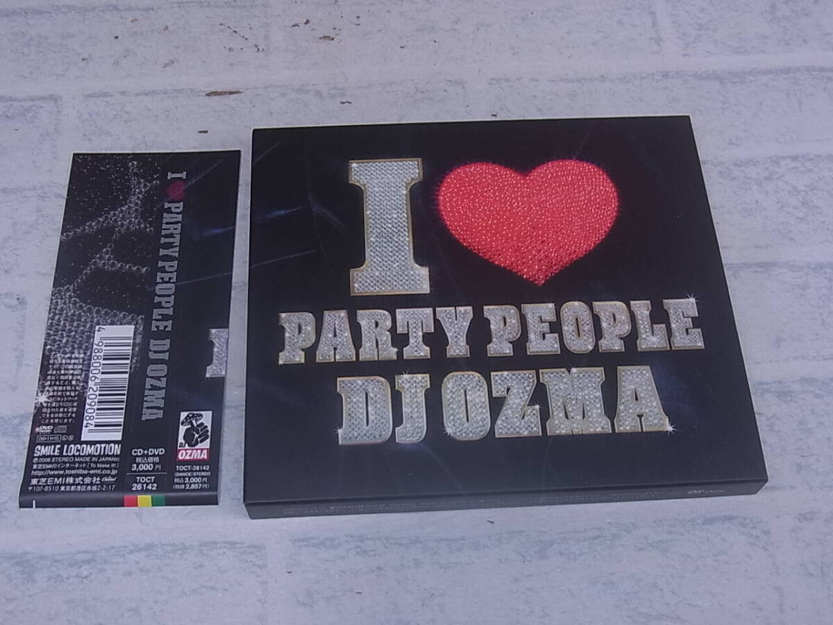 〓AC/921●邦楽CD☆I LOVE PARTY PEOPLE☆DJ OZMA拍卖