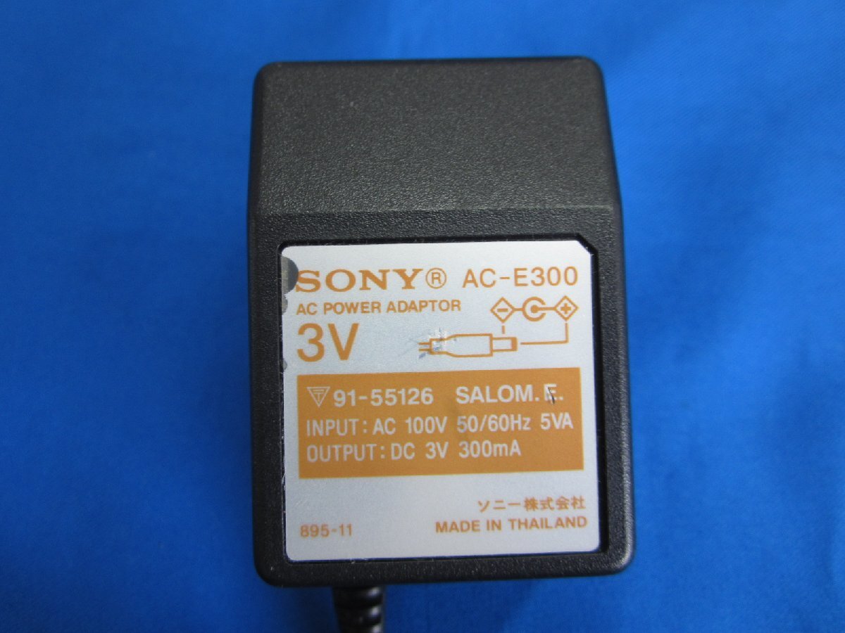 HAD-20■SONY 純正 ACアダプタ AC-E300 3V 300mA 動作保証拍卖