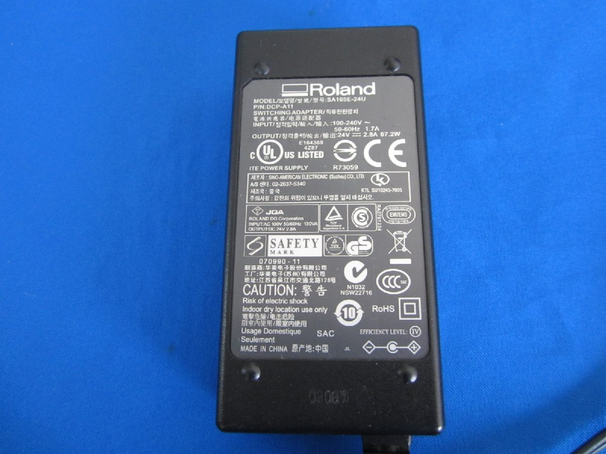 HAD-20■Roland ACアダプタ SA165E-24U 24V 2.8A 動作保証拍卖