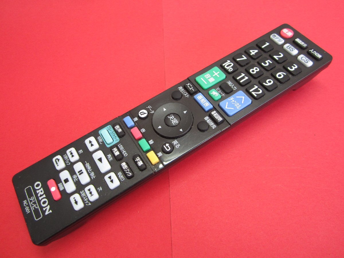 RAA-1■オリオン (CNX23-3SP KNX23-3GP BKS23 32W3 SNX32-3EP用) テレビリモコン RC-001 動作保証拍卖