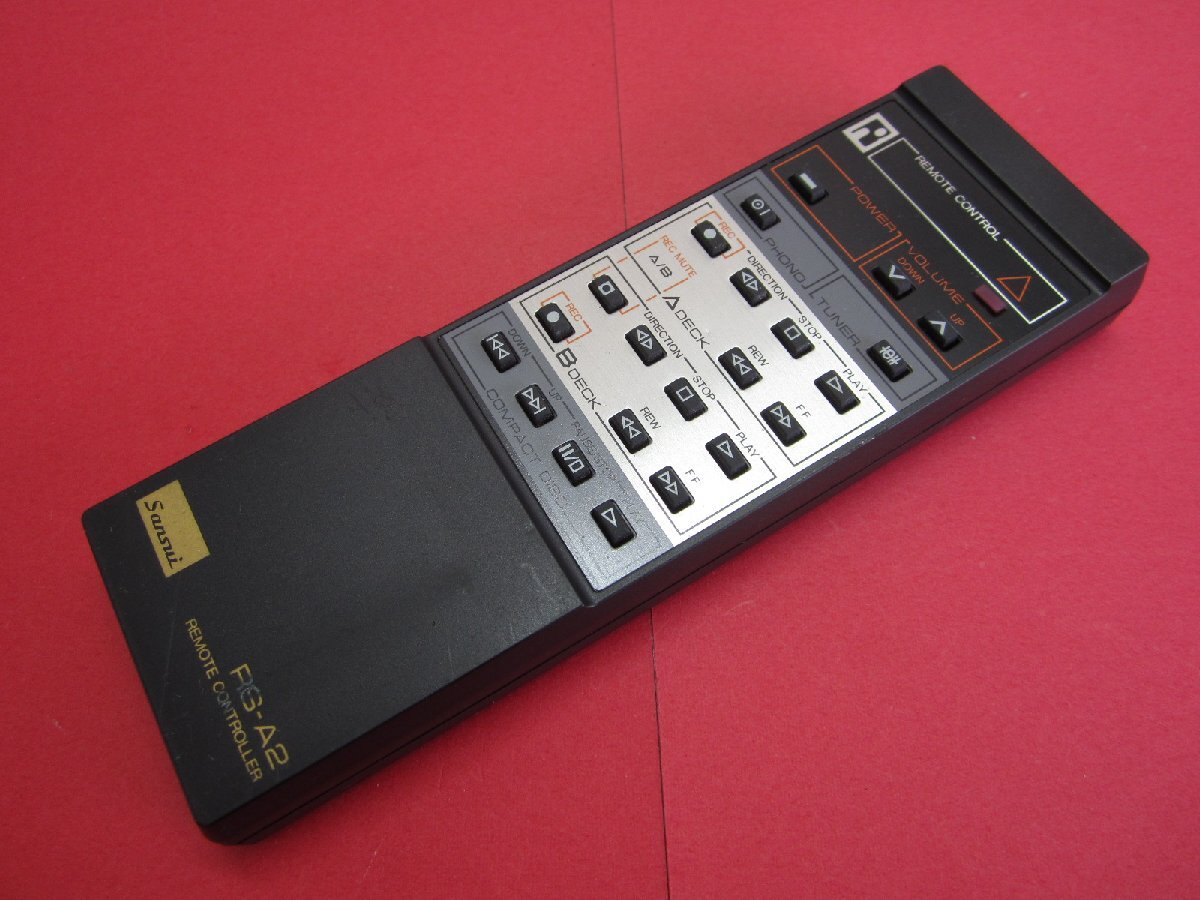 RAA-2■Sansui 純正 オーディオリモコン RS-A2 動作保証拍卖
