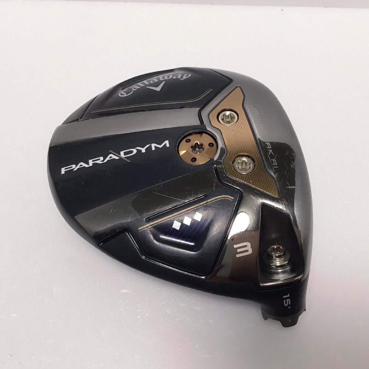 パラダイム トリプルダイヤモンド PARADYM 3W 15° 日本仕様 ヘッド拍卖