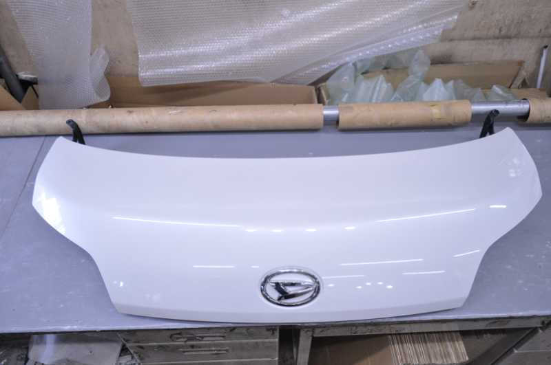 タント 前期(LA600S) 純正 破損無 取付OK ボンネット フードパネル ヒンジ付 W24 k091677拍卖