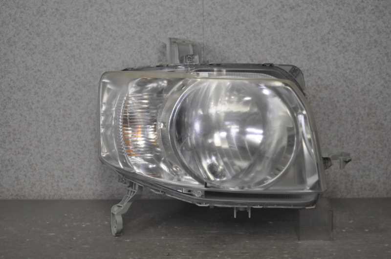 N-BOX G 前期 (JF1) 右 ヘッドライト ハロゲン ヘッドランプ レベライザー付 バルブおまけ P9911 s020685D拍卖