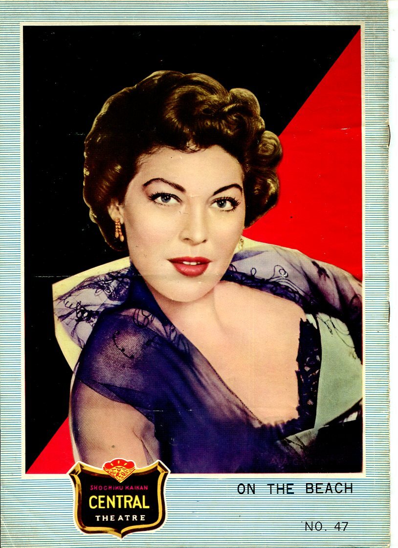 1-④ 渚にて 映画パンフレット スタンリー・クレイマー/グレゴリー・ペック/エヴァ・ガードナー拍卖
