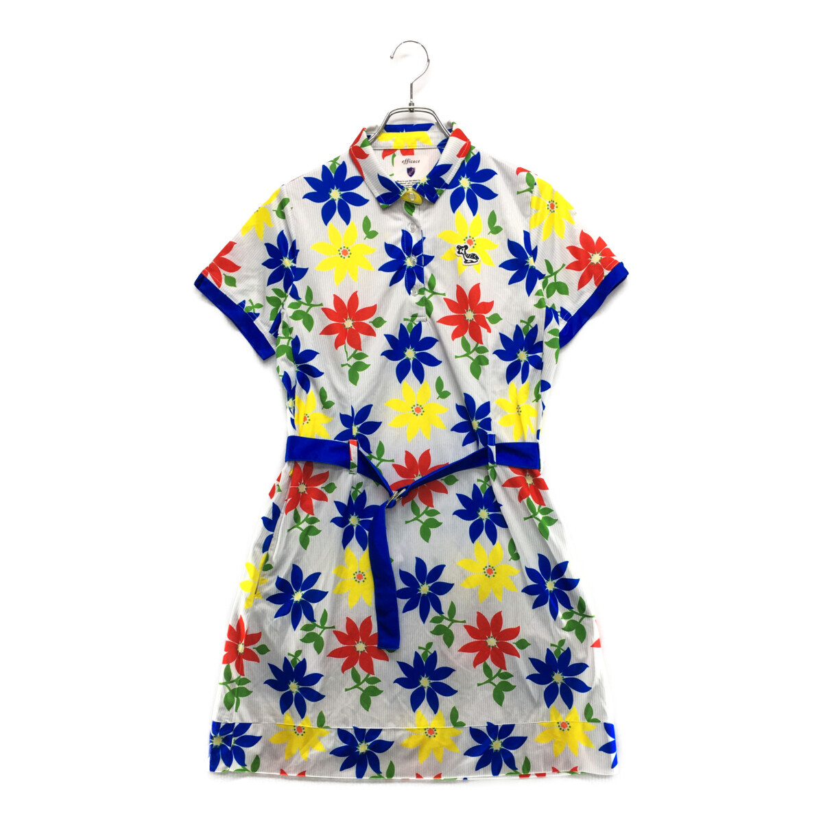 coco 中古【SALE】エフィカス レディース ワンピース 4(LL) マルチカラー ストライプ 花柄 レターパックプラス発送可 114080拍卖