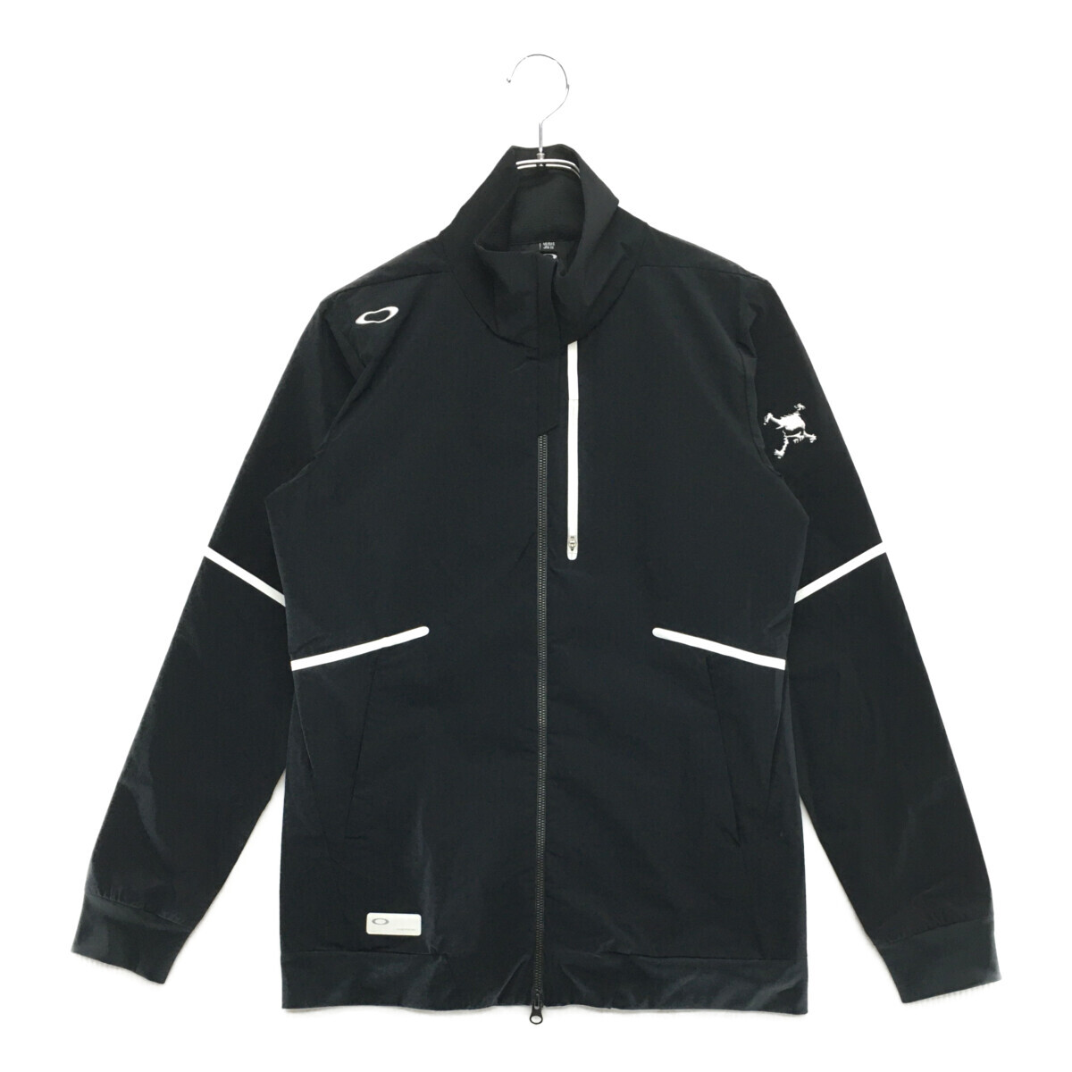 coco 中古【SALE】オークリー OAKLEY メンズ ブルゾン M ブラック 黒 ダブルジップ レターパックプラス発送可 99048拍卖