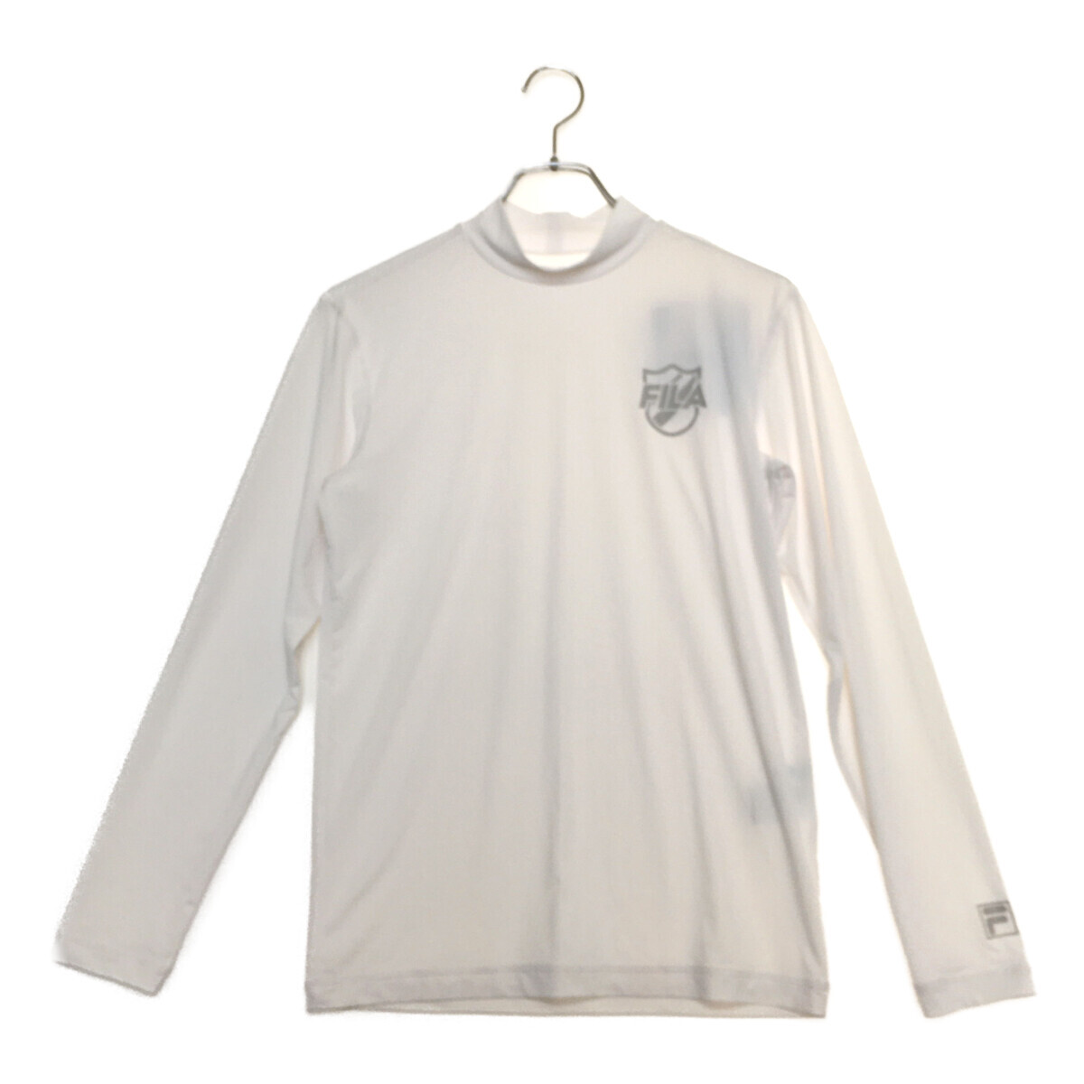 coco 未使用品【値下げ】 フィラゴルフ FILA GOLF メンズ インナー M 白 長袖 モックネック 接触冷感 訳あり ネコパケ発送可 99920拍卖