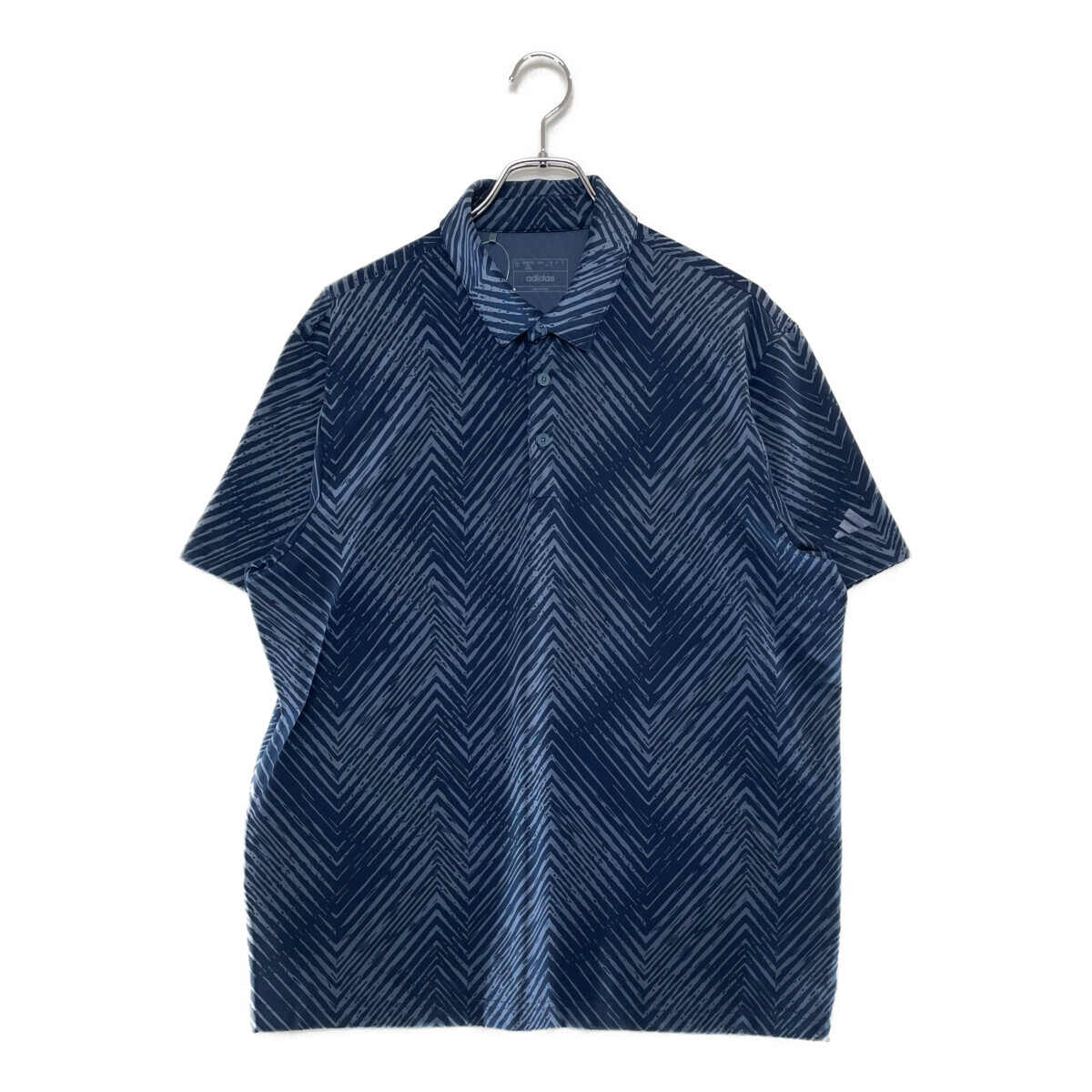 coco 中古【SALE】アディダスゴルフ adidas GOLF メンズ 半袖ポロシャツ 2XL 紺 ネイビー大きいサイズ レターパックプラス発送可 99361拍卖