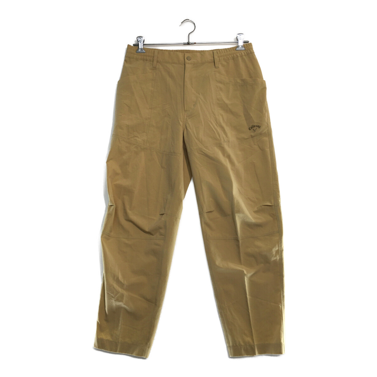 coco 中古【値下げ】 キャロウェイ Callaway メンズ パンツ LL ベージュ シンプル レターパックプラス発送可 100999拍卖