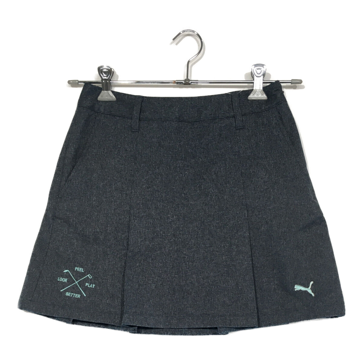 coco 中古【値下げ】 プーマ PUMA レディース スカート S 紺 ネイビー シンプル レターパックプラス発送可 101261拍卖