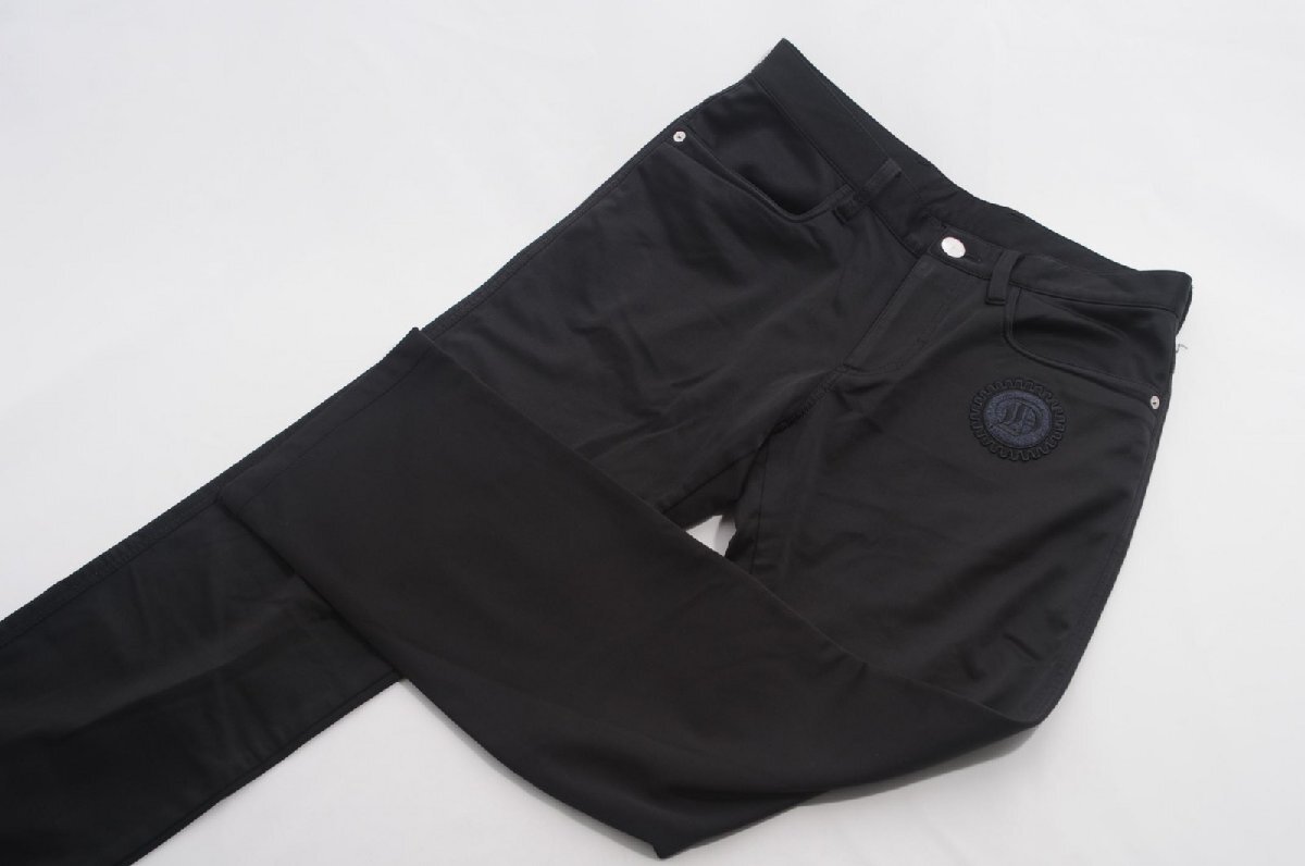 coco 中古【値下げ】 ダンスウィズドラゴン DANCE WITH DRAGON メンズ パンツ 2(M) 黒 ブラック裏微起毛 レターパックプラス発送可 70168拍卖