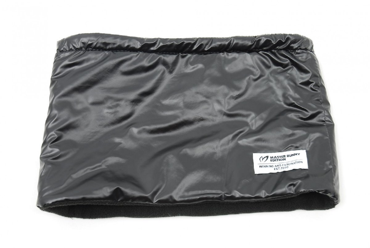 coco 中古【値下げ】 マスターバニーエディション ネックウォーマー ブラック 黒 中綿入 裏フリース 防寒 ネコパケ発送可 85973拍卖