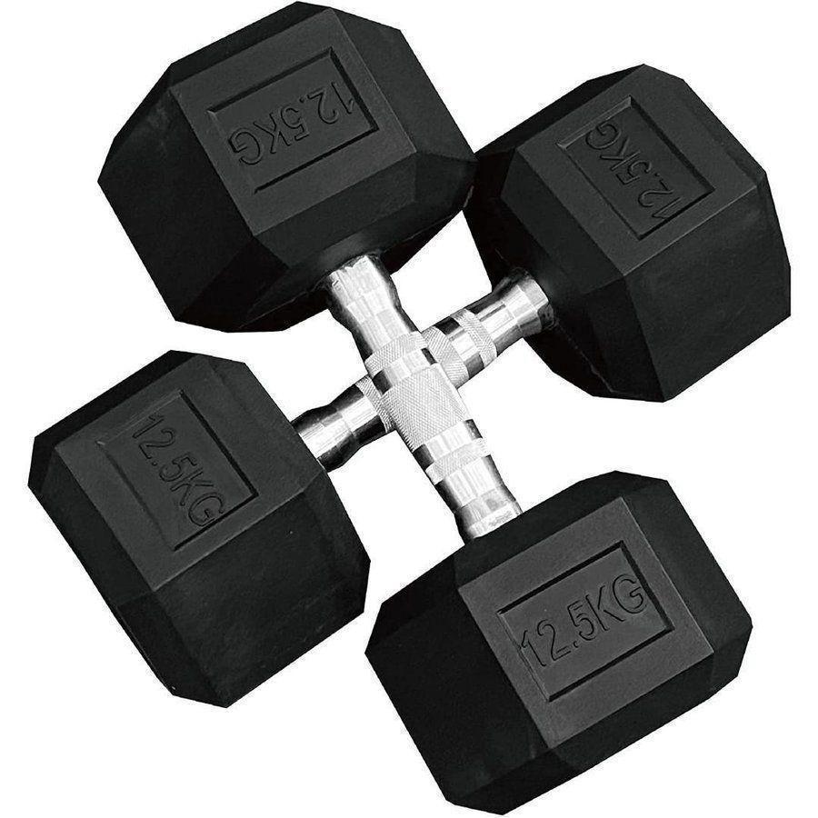 セール中1172 六角ダンベル 12.5kg 2個セット 筋トレ トレーニング拍卖