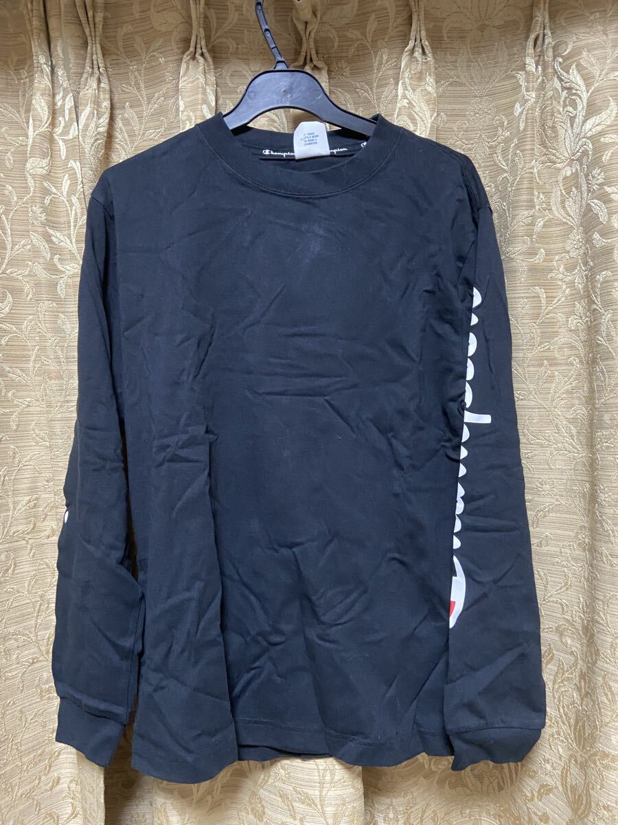 新品ChampionブラックロンT拍卖