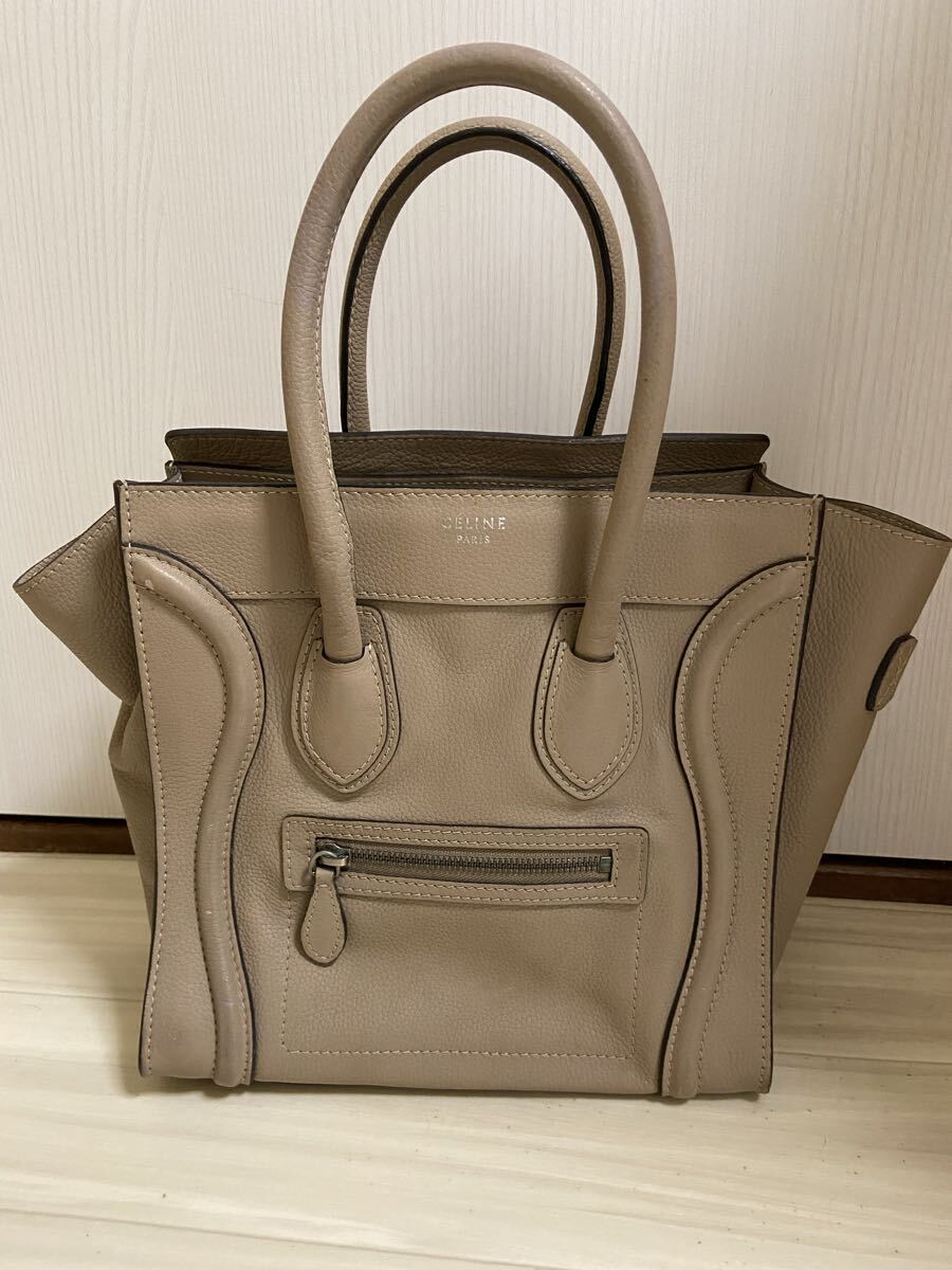 セリーヌ ラゲージ ベージュ拍卖