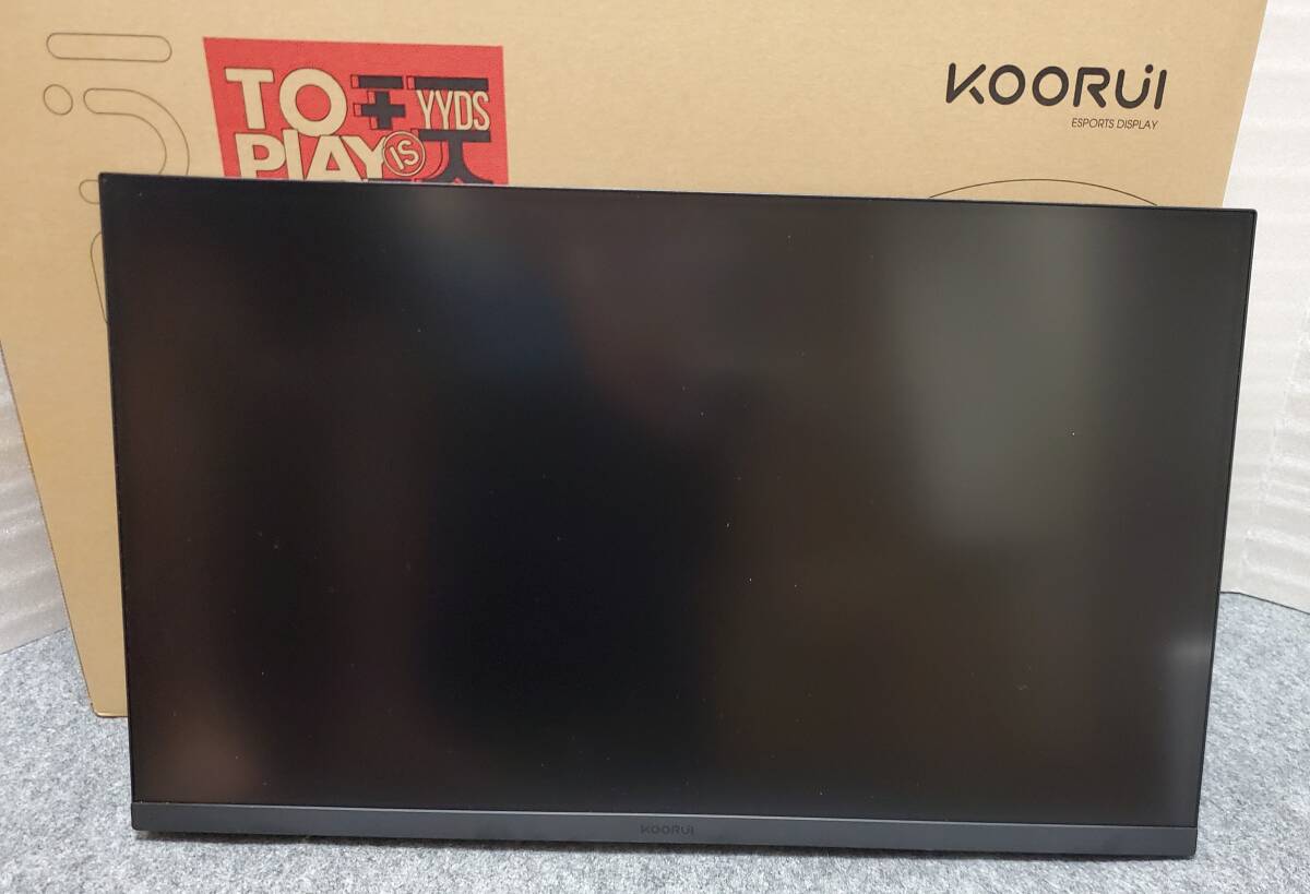KOORUI GN05 27インチ WQHD 2560×1440 240Hz ゲーミングモニター 1ms PIP Adaptive Sync G-SYN対応 HDMI×2 DP VESA 拍卖