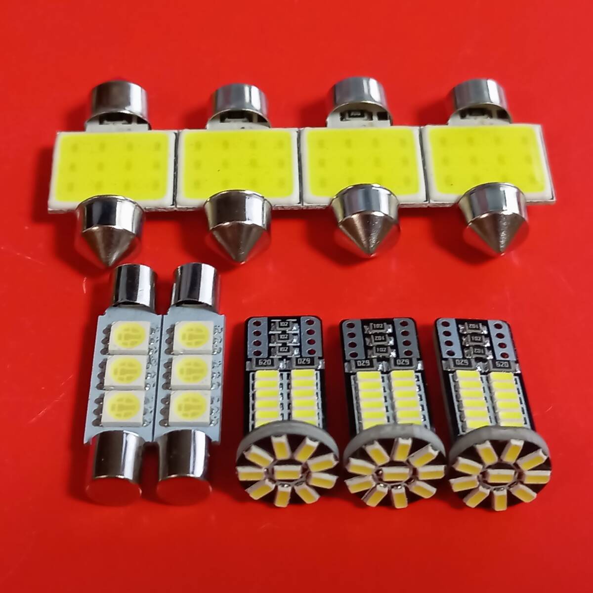 VAG WRX S4 2.0GT 純正球交換 T10 LED ルームランプ ナンバー灯 9個セット 室内灯 レボーグ スバル /34/f3/t31拍卖