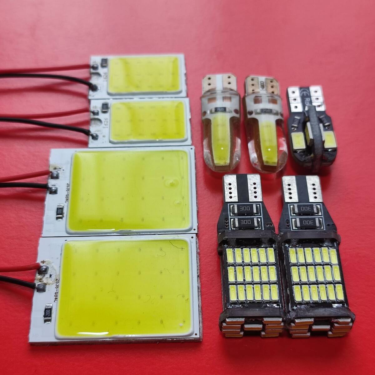 HM1 HM2 バモス 超爆光!T10 LED ルームランプ バックランプ ポジション球 ナンバー灯 9個セット ホワイト ホンダ /c24/c18/45/8/6拍卖